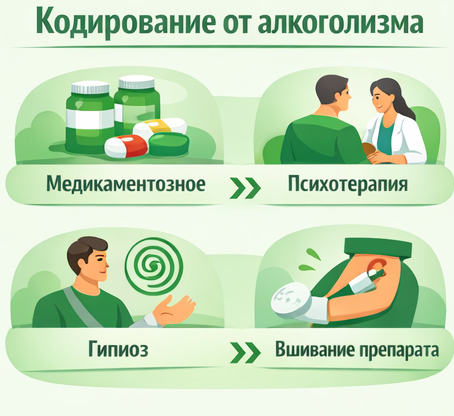 кодирование от алкоголизма в Котельниково Санати